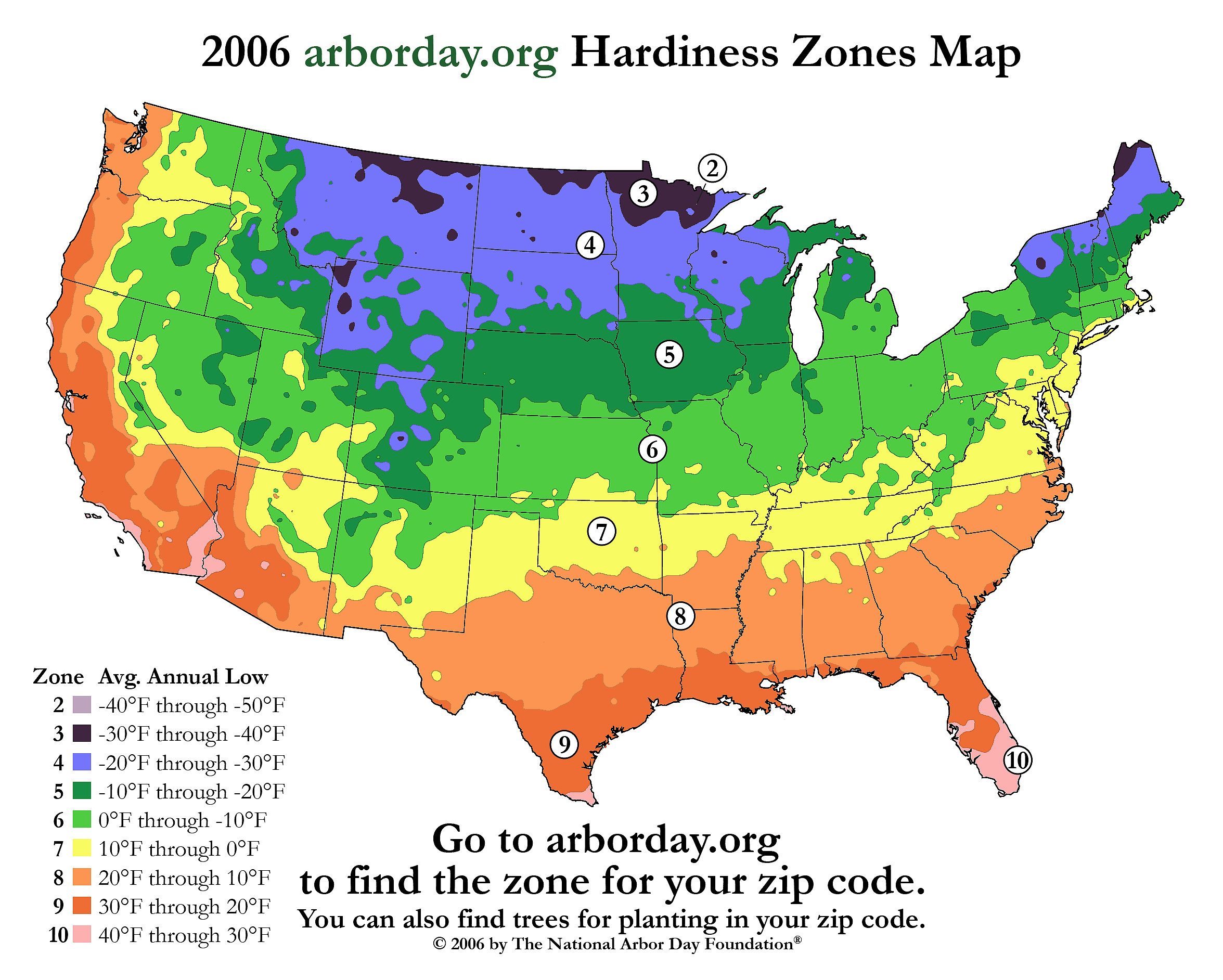 Us Bamboo Hardiness Zones Map And Chart 0885